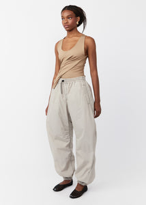 KADO CURVED NYLON PANTS